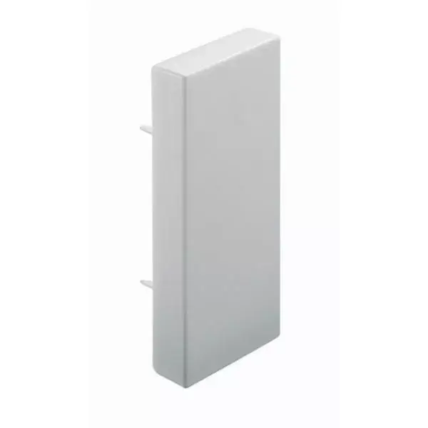 Meilleur Prix Embout à visser pour goulotte de distribution Viadis 150x60mm blanc Artic